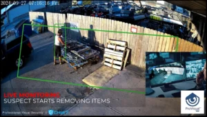 ProVisual Case Study of Live Video Deterrence